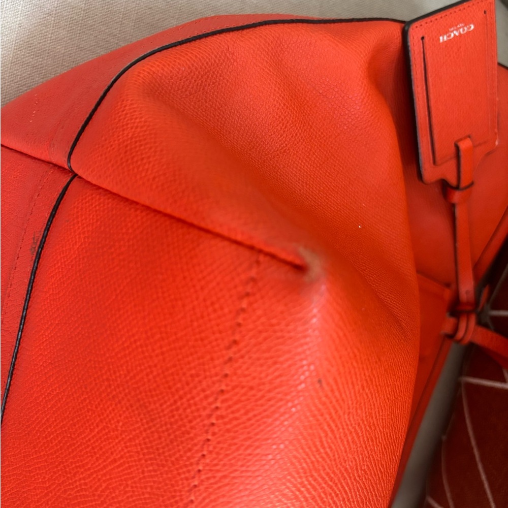 Orange Coach Tote Bag (Vintage / Early 2000’s) - Picture 6 of 11